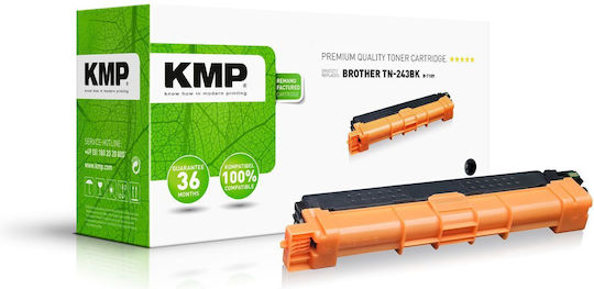 KMP Συμβατό Toner για Laser Εκτυπωτή Brother Brother Tn243bk Μαύρο