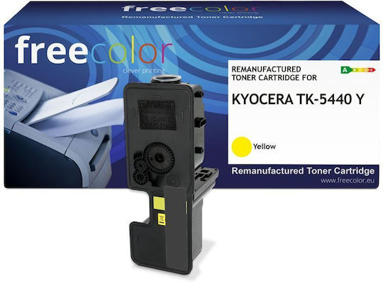 Freecolor Compatible Toner For Kyocera Laser Printer Kyocera Tk-5440k 2400 Pages Yellow With Chip