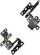 Laptop Hinges Bracket Set Lenovo Ideapad 5 Pro 14itl6 82l3 14acn6 82l7 14iap7 82sh 14arh7 82sj Slim 5 14irl8 82xd 14abr8 82xe 14iah8 83bf 14ahp9 83db 14iru9 83fv 5h50s29006 5h50s29112 Left & Right No Brackets Code 1-hng0770