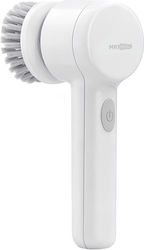 Max Excell Wireless Rechargeable Electric Rotary Cleaning Brush White