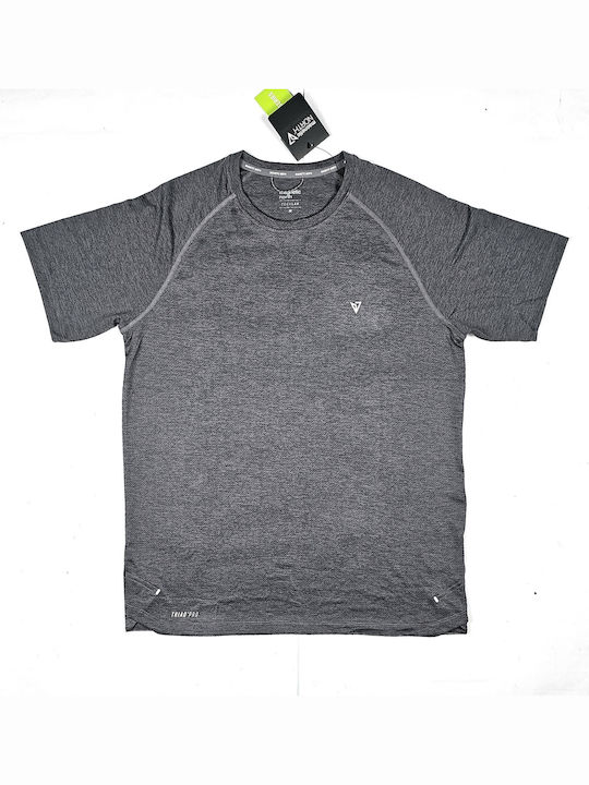 Αθλητικό T-shirt Γκρι