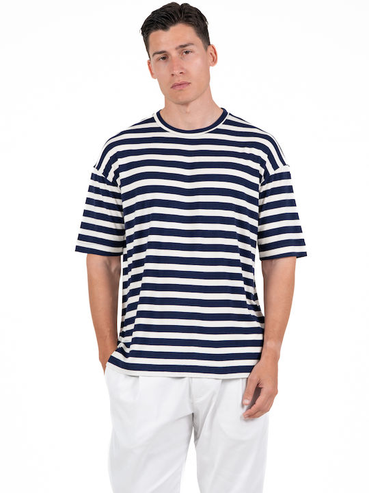 Vittorio Artist T-shirt Blue