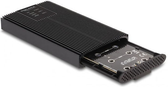 DeLock Θήκη για Σκληρό Δίσκο M.2 SATA III NVME με σύνδεση USB 3.2 Type-C