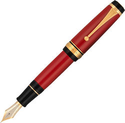 Pilot Custom Urushi Πένα Γραφής Broad Κόκκινη με Κόκκινο Μελάνι