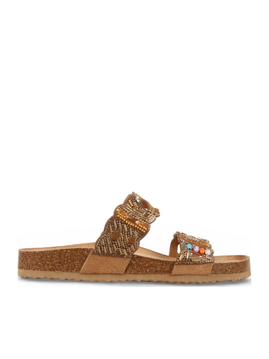 Women's Flat Sandals Brown