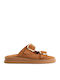 Women's Flat Sandals Flatforms Brown