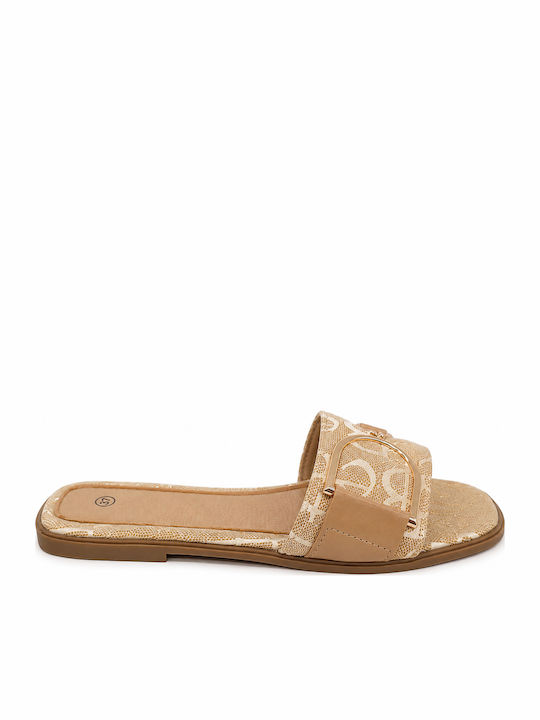 Sandale Casual Damă Aurii