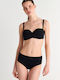 Bikini Slip High Waist Black