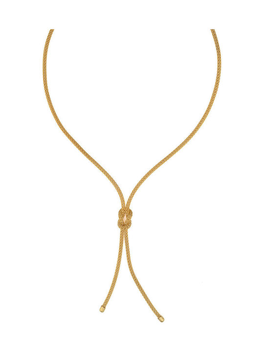 George Art Jewels Κολιέ από Επιχρυσωμένο Ασήμι