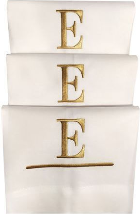 Nakas Concept Hand Towel 35x55cm White 3 Pieces