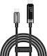 Veger Geflochtenes USB Typ-C Kabel USB-C männlich - USB-C 240W PD 1,2m DC120