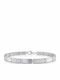 Kiriakos Gofas Men's Silver Bracelet 21cm