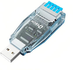Dtech CX547X USB-A male σε Serial / Lightning female