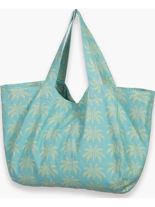Nef-Nef Homeware Bamb.oriental, Aqua Τσάντα Θαλάσσης Τιρκουάζ Nef-Nef Homeware Bamb.oriental, Aqua Τσάντα Θαλάσσης Τιρκουάζ