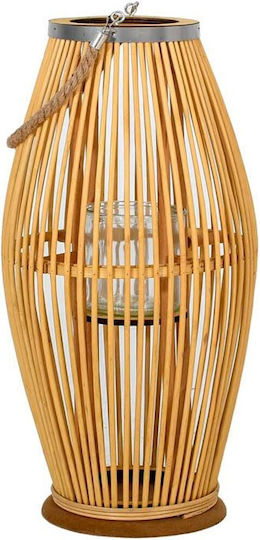 Fylliana Lămpi De Veghe Bamboo Alb 24x50x50cm