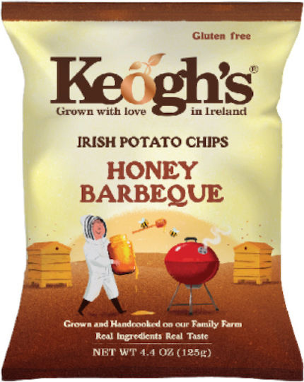 Keogh's Irische Kartoffelchips Honig Barbecue 125g