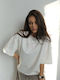 Short Sleeve White Women's T-Shirt