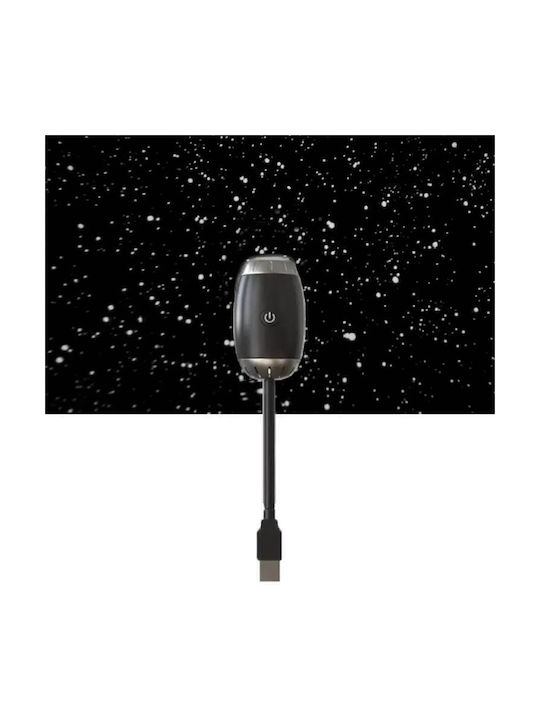 LED Детска Декоративна Лампа Черна 23.7x4.18x4.18см