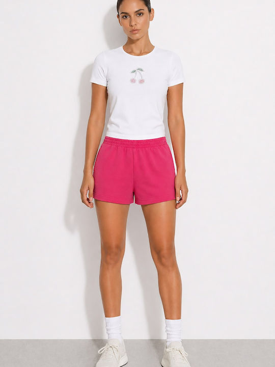 Women's Terry Shorts Pink