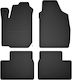 Car Rubber Mats Set 4 Pcs Universal Daihatsu Trevis Hatchback 2006-2009
