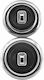 Sink Plugs Inox Black 2 Pieces