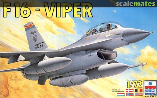 Esci-ertl Φιγούρα Μοντελισμού F 16 Viper 1:72 9092