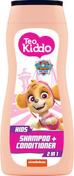 Teo Kiddo Teo Paw Patrol 2в1 Хипоалергенно Шампоан Балсам Душ Гел 200мл