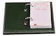 Leather Desktop Office Diary Green – Premium Desk Calendar