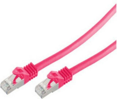 Shiverpeaks S/FTP Cat.7 (10Gbps) Καλώδιο Δικτύου Ethernet 2m Μωβ
