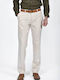 Herrenhose Anzug Elastisch Beiges