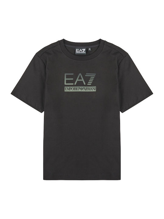 Tricou Pentru Copii Negru Ea7 Ea7