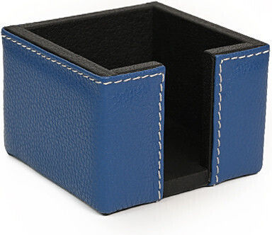 Bagcity Würfel Notizblöcke Blau Royal Leder 10mfbt08 1008-23