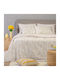 Melinen Duvet Cover Double 225x245 Rea Beige