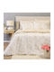 Melinen Baumwolle Bettbezug Übergröße 225x245 Spring Beige