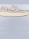 Leather Men's Moccasins in Gray Colour