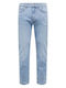 Men's Jeans Pants Light Blue Denim