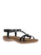 Women's Flat Sandals Black