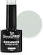 Shimmer Rubber Base Sensopro Milano #02 Milky W...