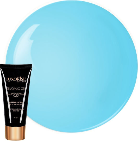 Polygel Revomax Gel Luxorise Exotisches Blau 15ml