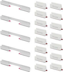 Neon Rope Light 2 Bracket White 15pcs Per Pack + Clips White 5pcs Per Pack