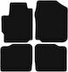 Auto Fußmatten Wielganizator Basic Schwarz Velours Daihatsu Materia Minivan 2007-2011