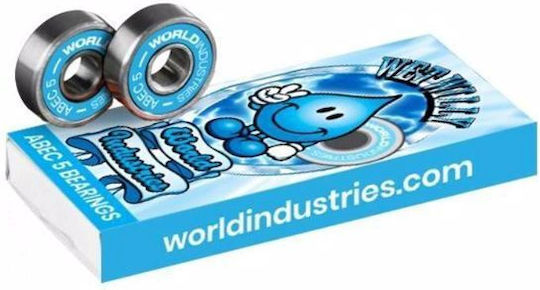 World Industries Wet Willy Сачмени Лагери Abec-5 Светлосиньо