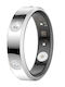 HR01 Inel Inteligent 18,3mm cu Pulsometru Argintiu