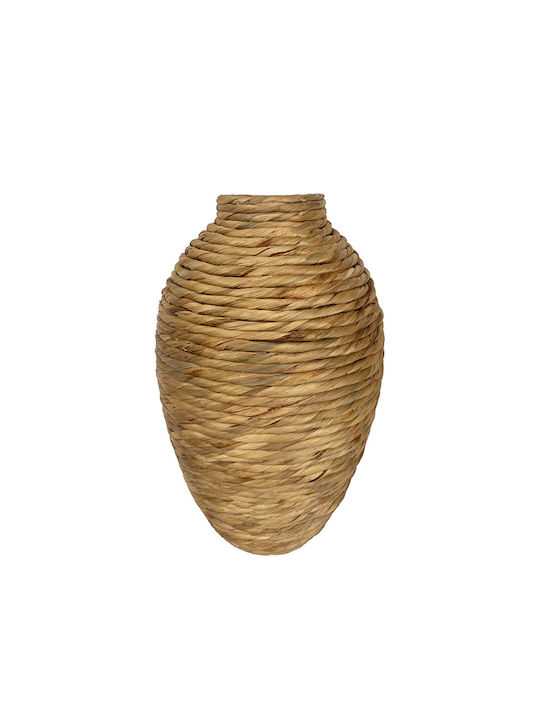 Liberta Decorative Wicker Vase Ios Beige 26x26xH41cm
