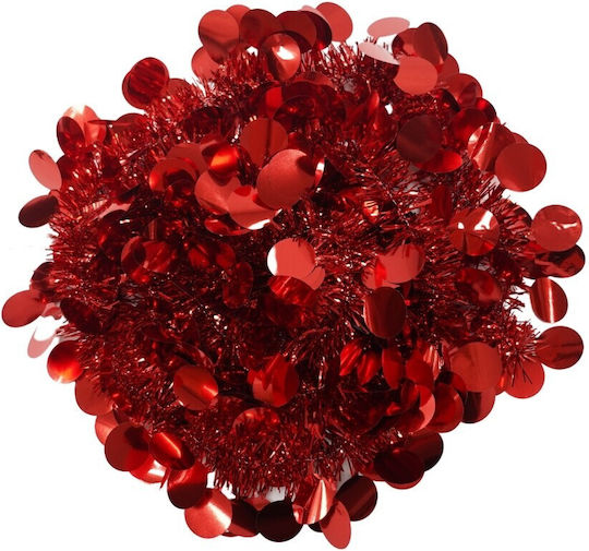 Alista Home Christmas Plastic Red Garland 11x200cm