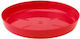 Lamela Plastic Red Pot Plate