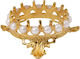 Luxorise Gold Nail Brush Holder