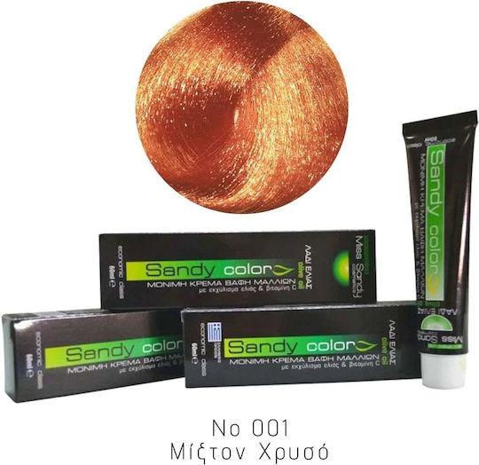 Miss Sandy Vopsea de Păr No 001 Mixton Auriu 60ml
