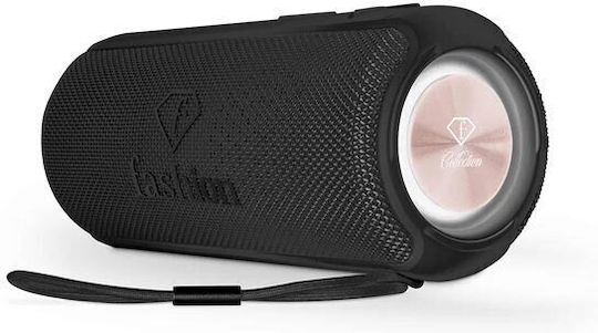 Bluetooth Speaker with Battery Life up to 6 Hours Black Rose FTV-0117