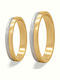 Savvas Design Bicolor Eheringe Set 14K BЕР00056